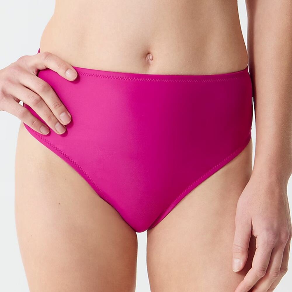 J.Crew Women's Hallie Bikini Bottom - Magenta Orchid - 2X - New with tags